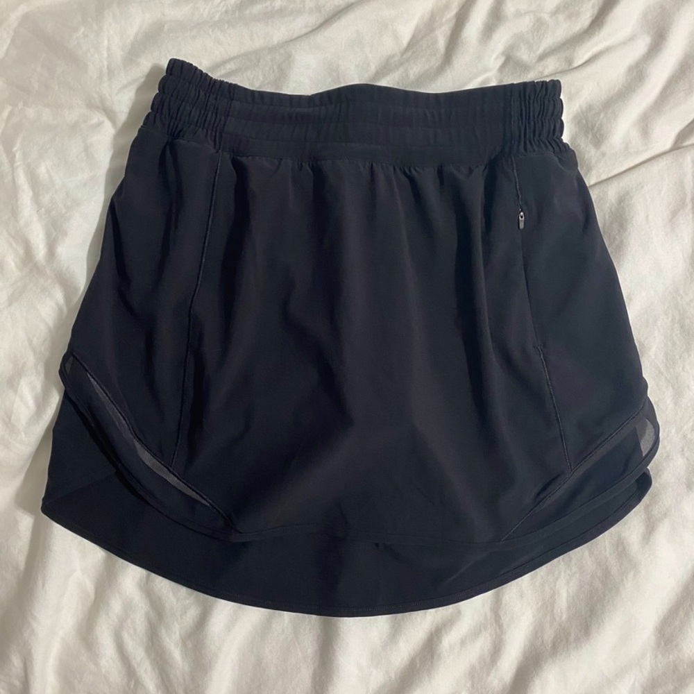 Lululemon Hotty Hot Hi Rise Running Skirt 6 Long